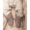 Lodger Slipper Folklore Merino Wool Babyschuhe, Buffalo, 0-6 m (SLM 535_0-6)