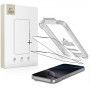 Tech-Protect Quick Set+ Displayschutzfolie aus gehärtetem Glas für Apple iPhone 17 Pro Max, Schwarz (2 Stk.)