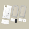 Tech-Protect Quick Set+ Displayschutz aus gehärtetem Glas für Apple iPhone Air, Schwarz (2 Stk.)