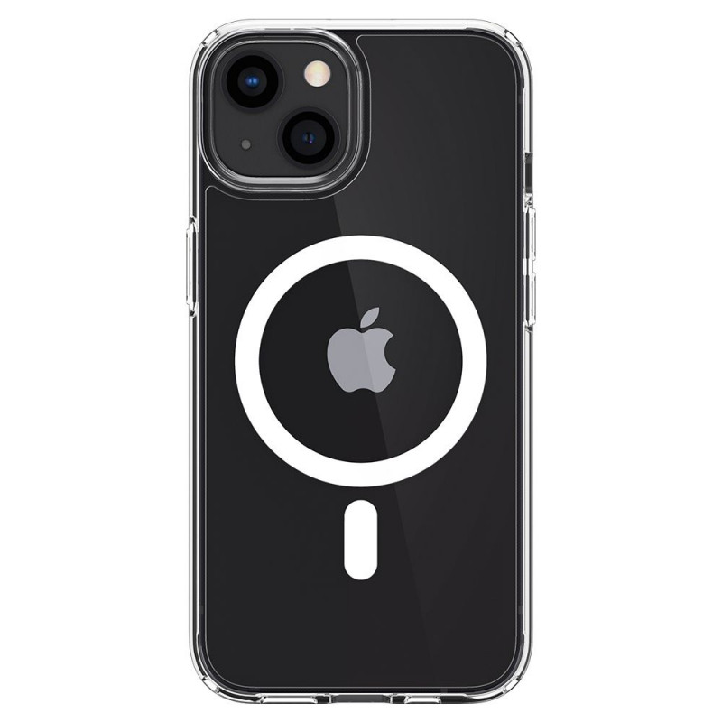Spigen Ultra Hybrid Mag MagSafe Hülle für Apple iPhone 13, Weiß