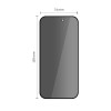 Tech-Protect Glass Spy+ THP4511 Sichtschutz-Panzerglas für Apple iPhone 16 Pro Max / 17 Pro Max (2 Stk.)