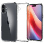 Spigen Ultra Hybrid Hülle für Apple iPhone 16, Crystal Clear