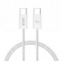 Tech-Protect Ultraboost Classic USB-C / USB-C PD Kabel, 60W, 3A, 100 cm, Weiß