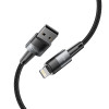 Tech-Protect UltraBoost USB-A/Lightning Kabel 12W 2,4A 200 cm, Grau