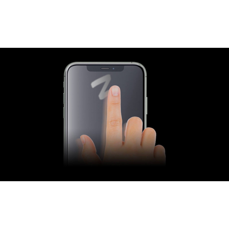 3MK NeoGlass Apple iPhone 12 mini Full Cover Verbundglas, schwarz
