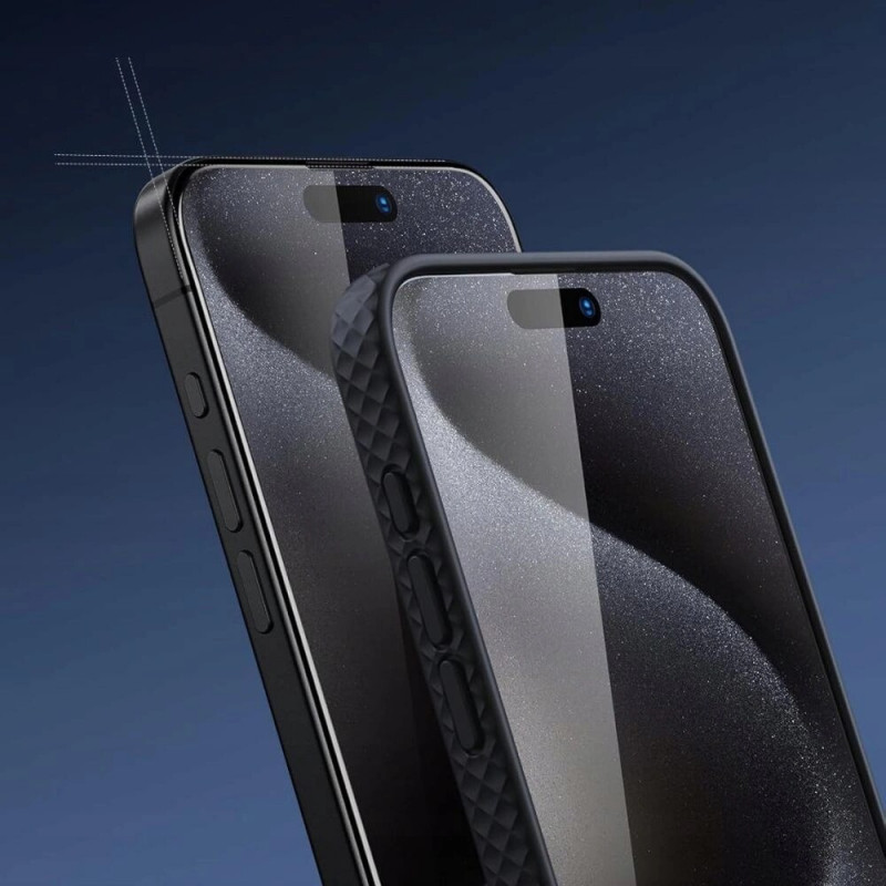 Tech-Protect Glass Fit+ THP4495 gehärteter Displayschutz aus Glas für Apple iPhone Air, transparent (2 Stk.)