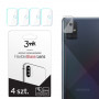 3MK Lens Protection Samsung Galaxy A71 Kameraobjektiv Hybridglas (4 Stk.), 3MK149