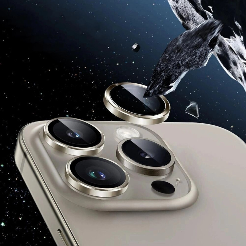 Tech-Protect Camring Fit+ Kamera-Objektivabdeckung für Apple iPhone 16 / 16 Plus / 17, Schwarz