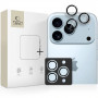 Tech-Protect Camring Fit+ Kameraobjektivabdeckung für Apple iPhone 14 Pro / 14 Pro Max / 15 Pro / 15 Pro Max / 16 Pro / 16 Pro Max / 17 Pro / 17 Pro Max, transparent