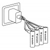 Verbatim 30250 USB-C Akkus Li-ion AAA 500 mAh (4 Stk.)