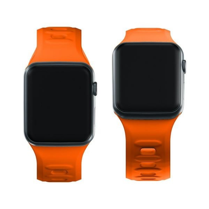 3mk Silikon-Armband für Apple Watch 38/40/41 mm, orange