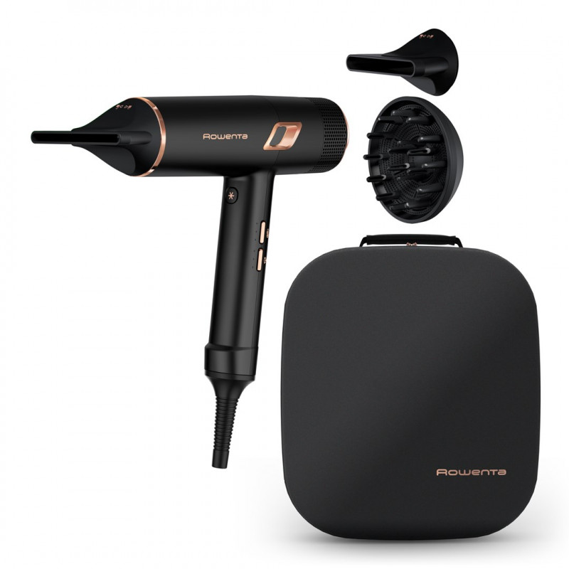 Rowenta Ultimate Experience CV9920F0 Haartrockner, 2000 W, Schwarz/Kupfer