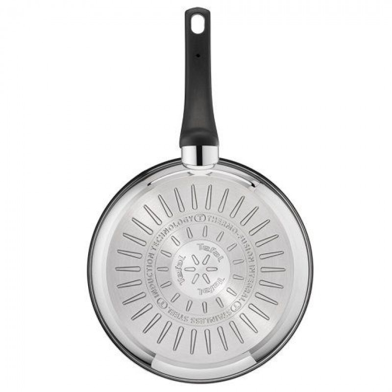 Tefal Emotion E30004 Edelstahlpfanne, 24 cm