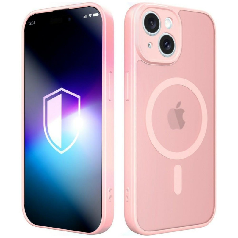 3MK Misty MagCase Magnetische Hülle für Apple iPhone 14, Pink