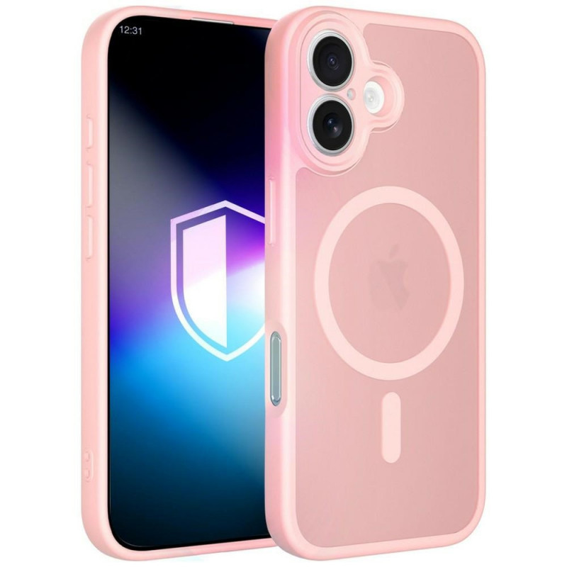 3MK Misty MagCase Magnetische Hülle für Apple iPhone 17, Pink