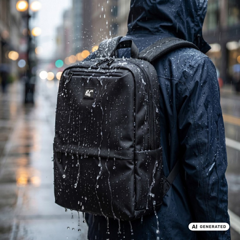 NanoRS RS202 B Laptop-Rucksack 15,6", Schwarz, 41x29x4, wasserdicht