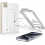 Tech-Protect Quick Set+ Panzerglas für Apple iPhone 15 Pro (2 Stk.), Schwarz