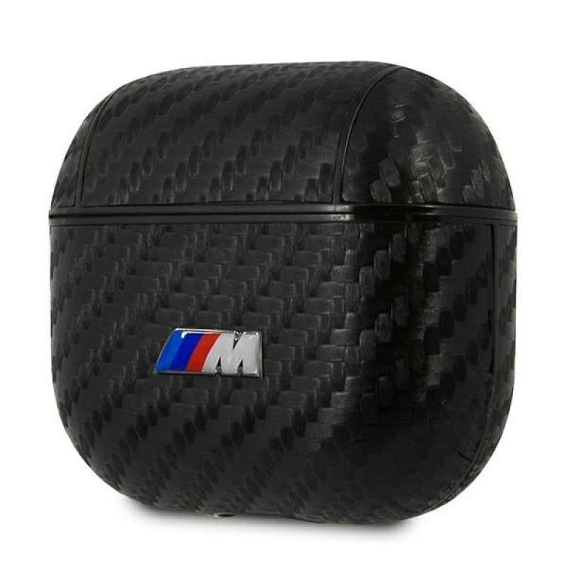 BMW BMA3WMPUCA PU Carbon M Collection Hülle für Apple AirPods 3, schwarz