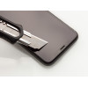 3MK HardGlass Max gehärtetes Glas für Apple iPhone 8, Schwarz