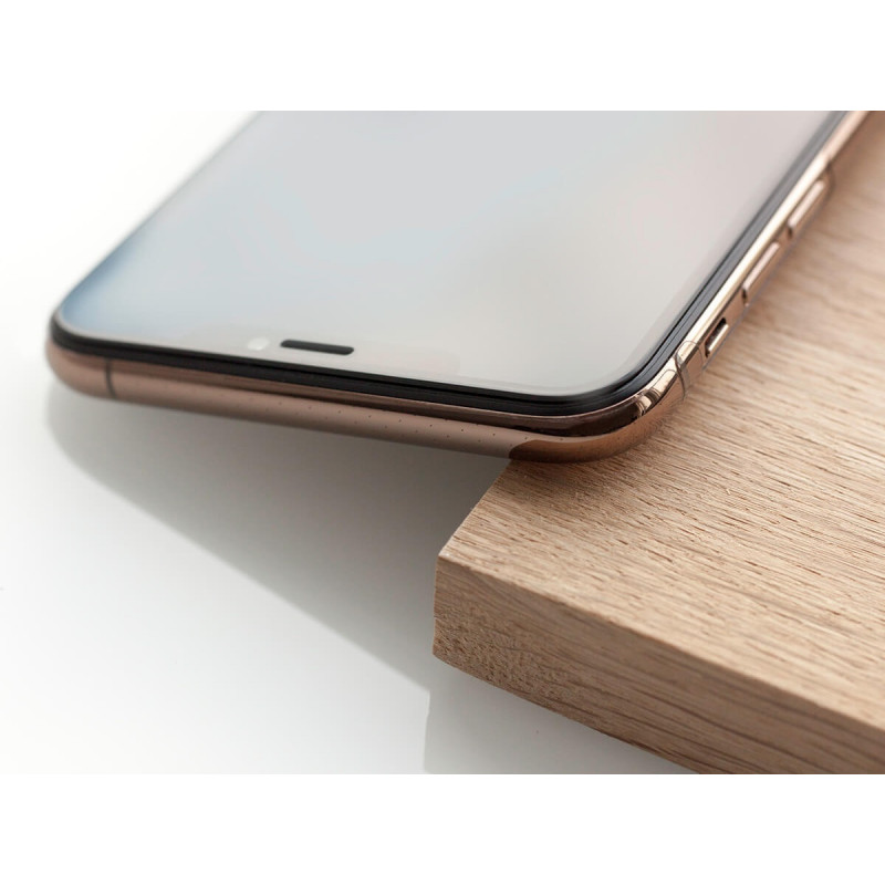 3MK HardGlass Max gehärtetes Glas für Apple iPhone 8, Schwarz