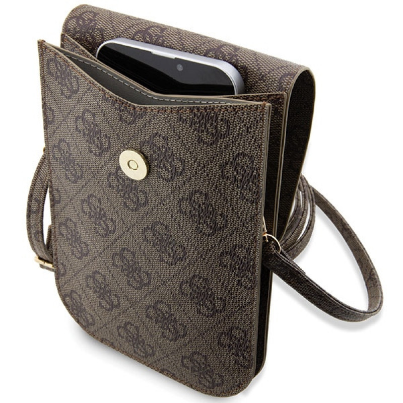 Guess GUWBP4RPSW 4G Stripes Handtasche, braun