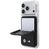 BMW M Carbon Metal Logos MagSafe Wallet, schwarz