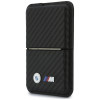 BMW M Carbon Metal Logos MagSafe Wallet, schwarz
