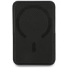 BMW Carbon Metal Logos MagSafe Wallet, schwarz