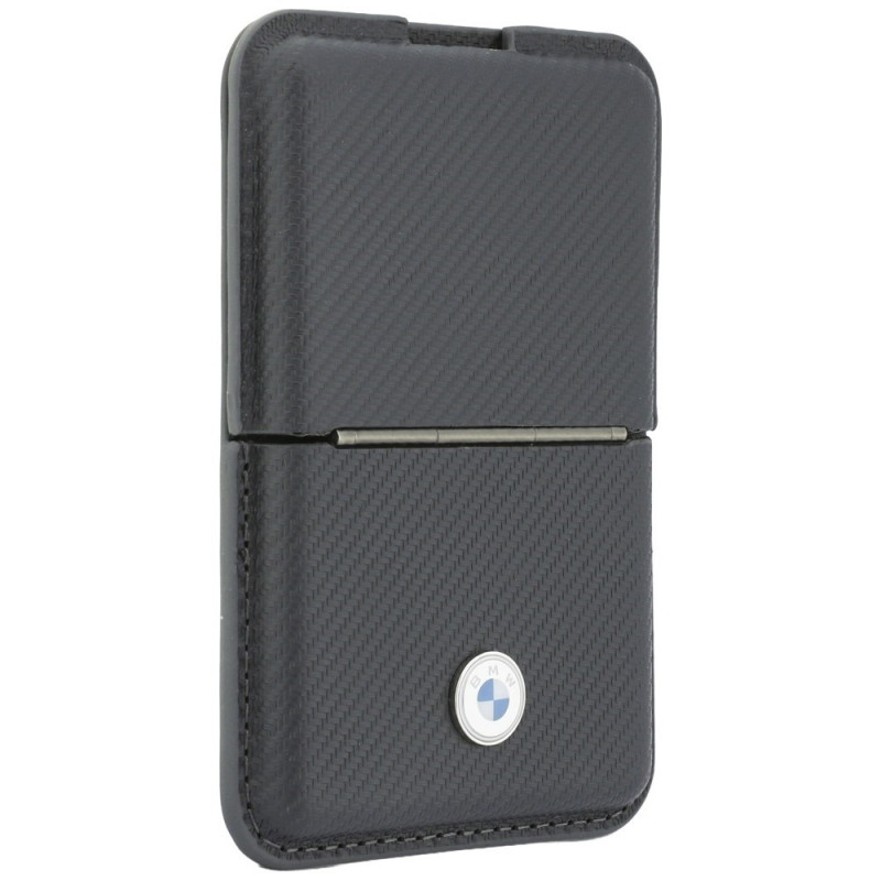 BMW Carbon Metal Logos MagSafe Wallet, anthrazit