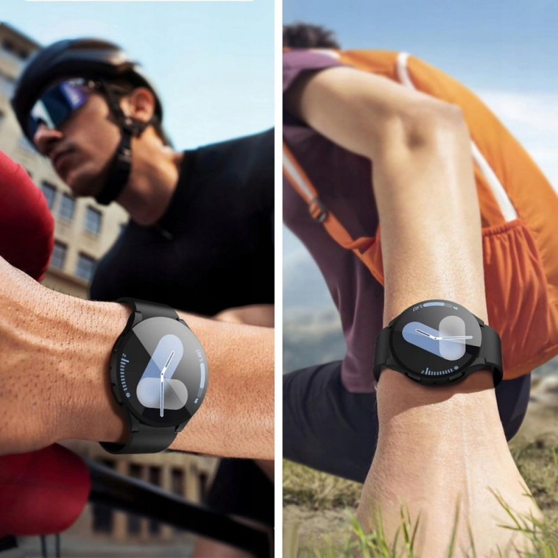 Tech-Protect Defense360 Hülle für Samsung Galaxy Watch 7 44 mm, Schwarz