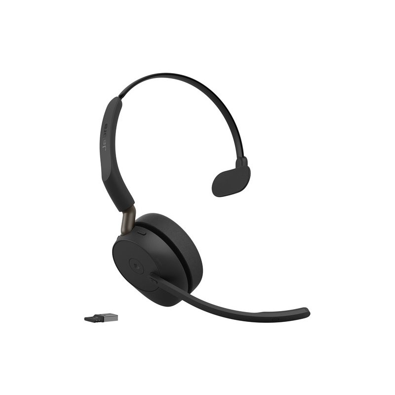 Jabra Evolve3 65 Mono Headset LINK 390a MS mit Ladestation, Bluetooth, On-Ear