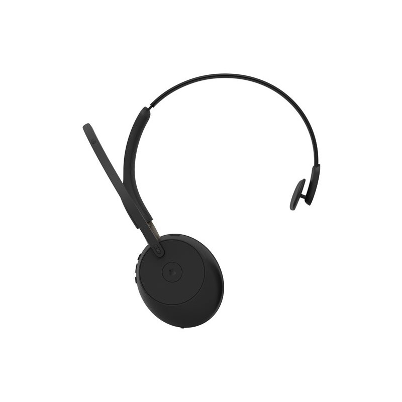 Jabra Evolve3 65 Mono Headset LINK 390a MS mit Ladestation, Bluetooth, On-Ear