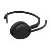 Jabra Evolve3 65 UC Mono-Headset, Link 390c, Ladestation, Schwarz (36599-889-889)