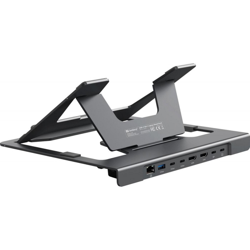 Sandberg USB-C 8in1 Laptopständer-Dock (136-83)