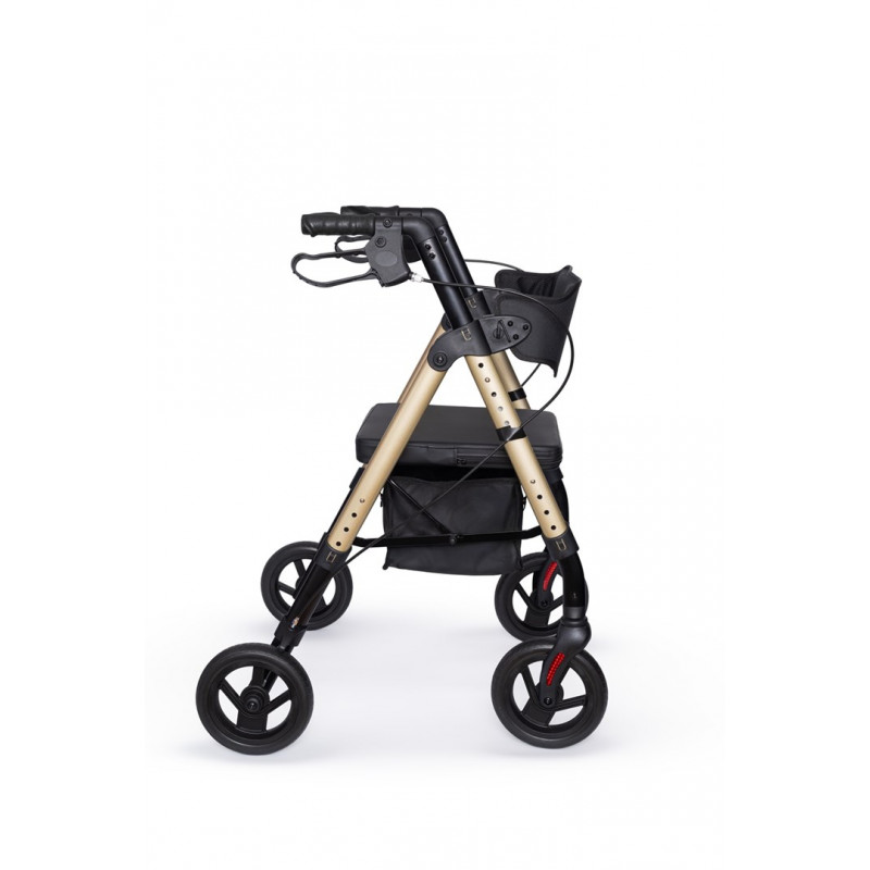 Rehafund Marsylia RF-617/ZŁ Vierrad-Rollator, Gold
