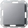 Gira 026826 Blindabdeckung mit Tragring System 55, Aluminium
