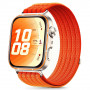 Tech-Protect Nylon Armband für Huawei Watch Fit 3 / 4 / 4 Pro / 5 / 5 Pro, Orange