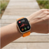 Tech-Protect Nylon Armband für Huawei Watch Fit 3 / 4 / 4 Pro / 5 / 5 Pro, Orange