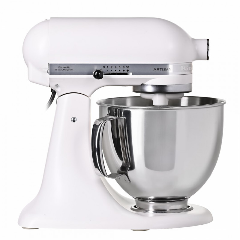 KitchenAid 5KSM125EPL Küchenmaschine, 300 W, Creme