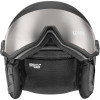 UVEX Wanted Visor pro V Skihelm, Schwarz Matt