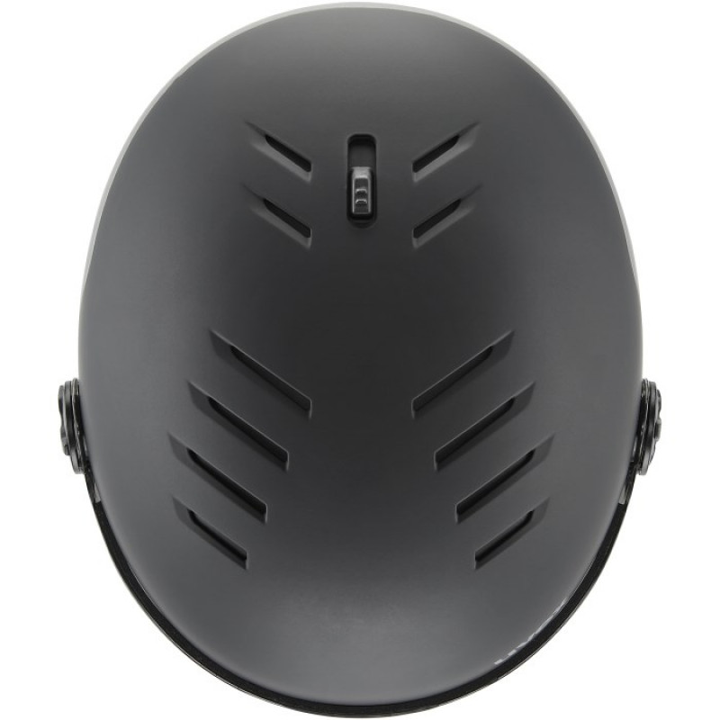 UVEX Wanted Visor pro V Skihelm, Schwarz Matt