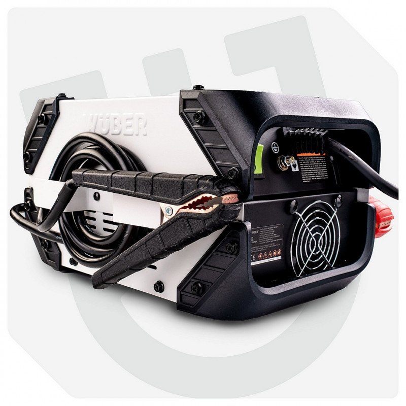 Wuber W14015 Automatisches Autobatterie-Ladegerät mit Starthilfe, 110 A