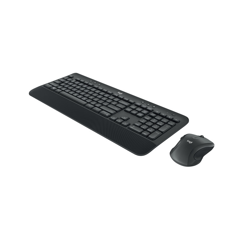 Logitech MK545 Advanced Wireless-Tastatur-und-Maus-Set (920-008982), französisches Layout, Schwarz