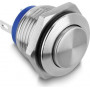 Delock 22240 Einbau-Drucktaster 16 mm, 2 x Lötanschluss, tastend, hoch