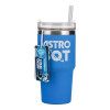 Paladone PP15504AB Astro Bot Reisebecher, 600 ml, Blau