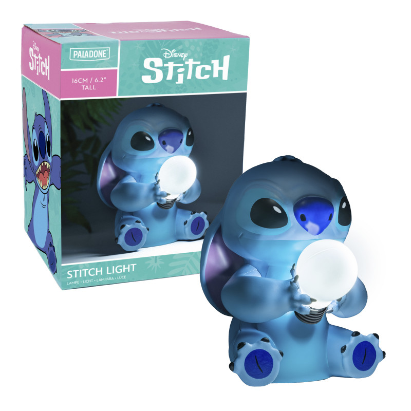 Paladone PP9652LS Lilo & Stitch Stitch Light, Nachtlicht mit Ambientebeleuchtung