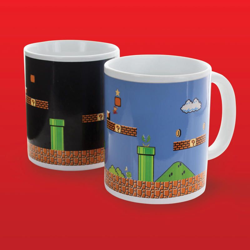 Paladone PP2927NN Super Mario Bros. Wärmeänderungsbecher, mehrfarbig