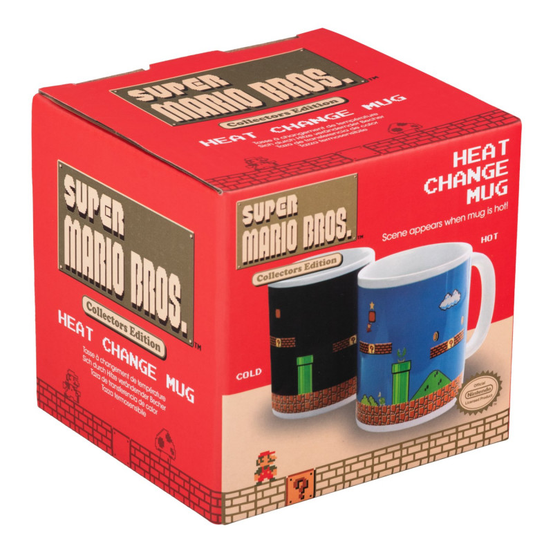 Paladone PP2927NN Super Mario Bros. Wärmeänderungsbecher, mehrfarbig