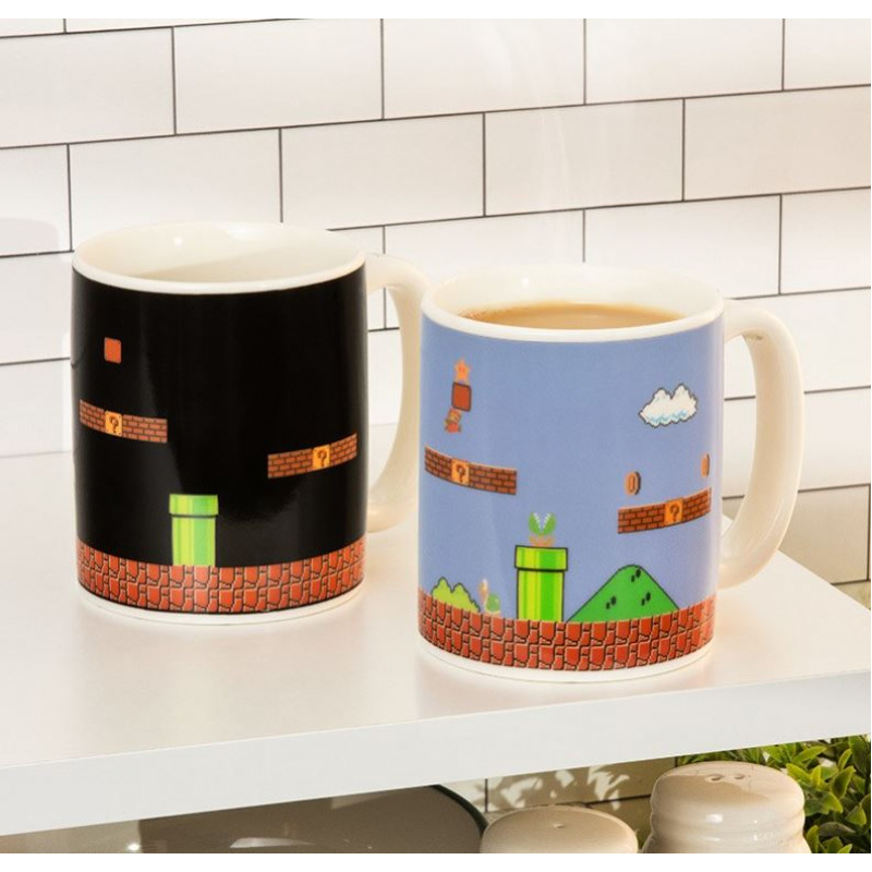 Paladone PP2927NN Super Mario Bros. Wärmeänderungsbecher, mehrfarbig