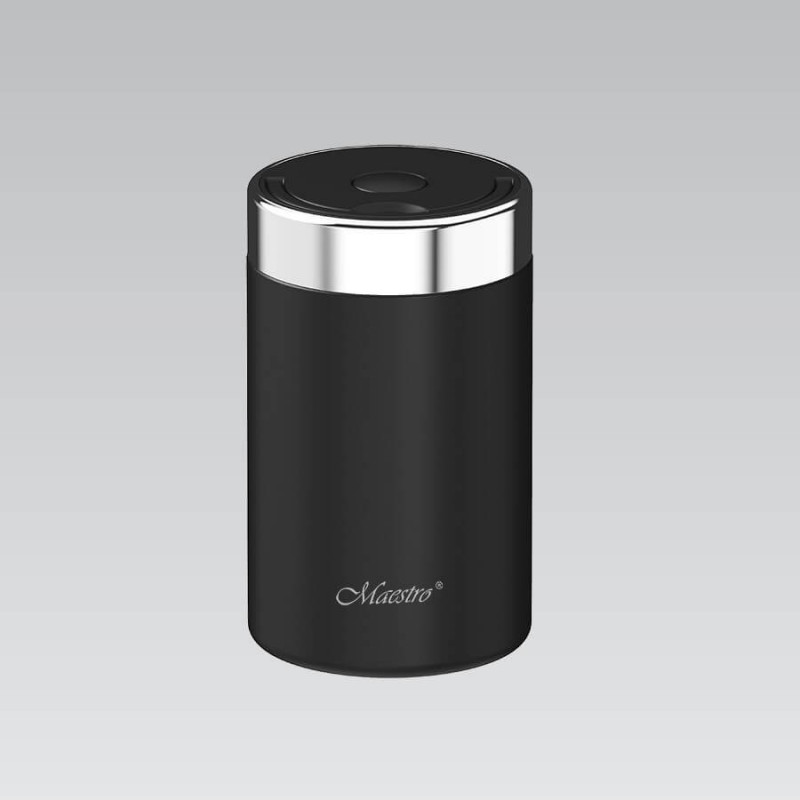 Maestro MR-1649-50-BLACK Thermobehälter für Speisen, 500 ml, Schwarz